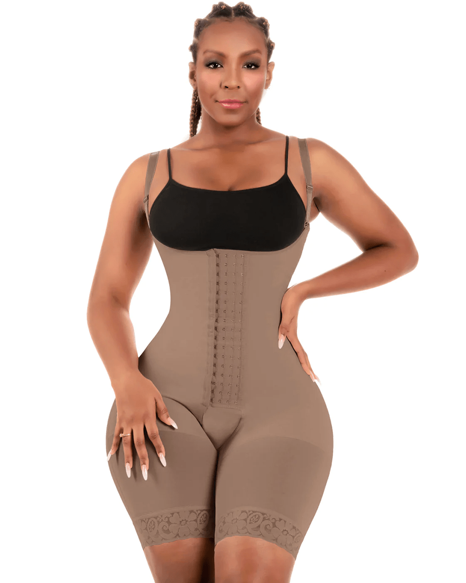 Bling Shapers Colombian Faja for Curvy Women with Wide Hips