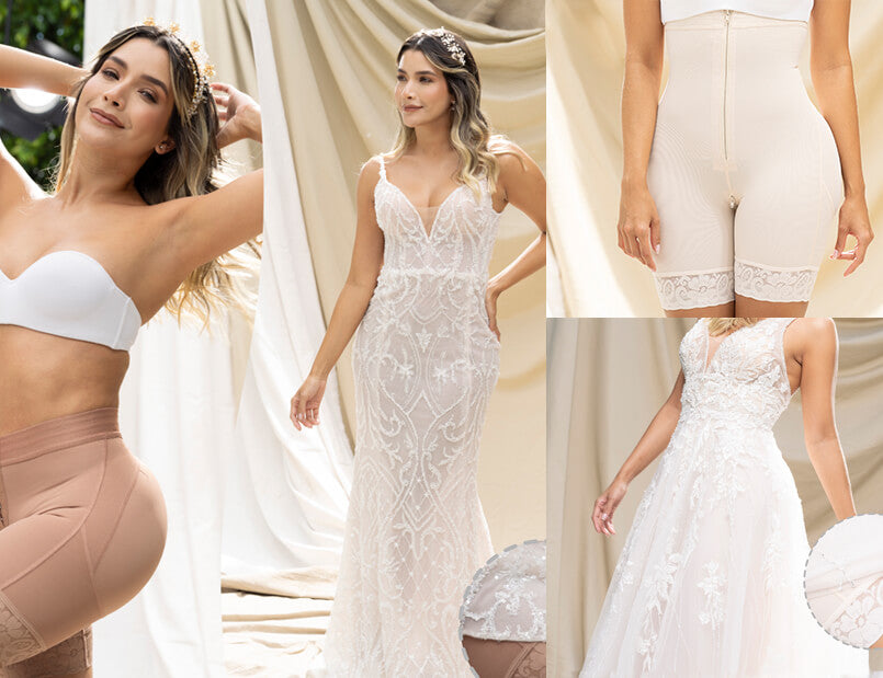 HELP! Shapewear for under wedding dress, and I'll be 6.5 months pregnant!?!