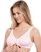 Final Sale Clearance Carole Martin Comfort Bra with adjustable straps - Pink