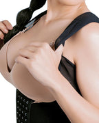 Fajas Tributo 1004H LipoLux Colombian Faja Corset High Compression Garment for Post-Surgery Recovery and Daily Shaping