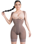 Fajas Tributo 1004H LipoLux Colombian Faja Corset High Compression Garment for Post-Surgery Recovery and Daily Shaping