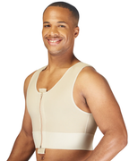 Chaleco corto con cremallera para hombre de Clearpoint Medical Shapewear - 784