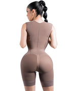 Fajas Tributo 1004H LipoLux Colombian Faja Corset High Compression Garment for Post-Surgery Recovery and Daily Shaping