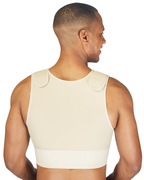 Chaleco corto con cremallera para hombre de Clearpoint Medical Shapewear - 784