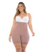 Delie Fajas High Compression Mid-Thigh Panty Shaper with Butt Lift