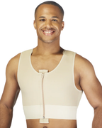 Chaleco corto con cremallera para hombre de Clearpoint Medical Shapewear - 784