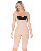 Diane & Geordi Women's Butt LifterTummy Control Bodysuit Knee Length Full Body Shaper for Women Powernet