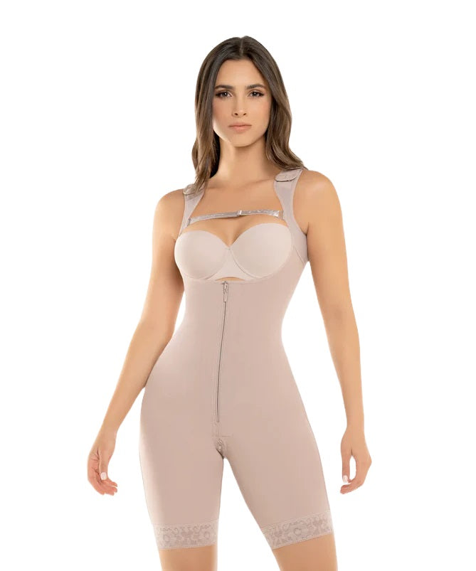 CYSM High Compression Bodysuit With Zip Crotch - 462