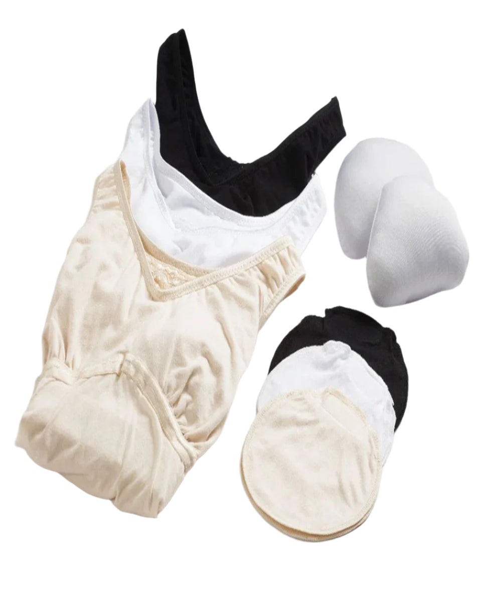 Wear Ease Drain Tube Pouches (pair) - Convenient and Secure