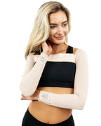 Manga tres cuartos ContourMD con banda elástica – Estilo 55