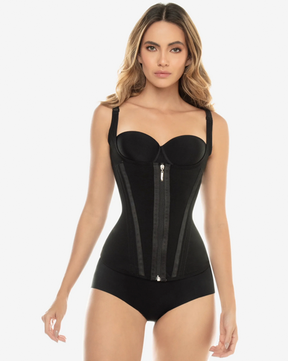 CYSM Vest With V Shape & Zipper - 1328