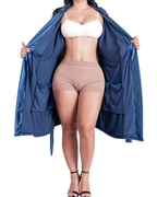 Kurvas Post-Op Mastectomy Pajamas Women Surgical Recovery Robes