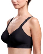 Brasier con cremallera frontal Marena Flexfit™ de cobertura ultra baja