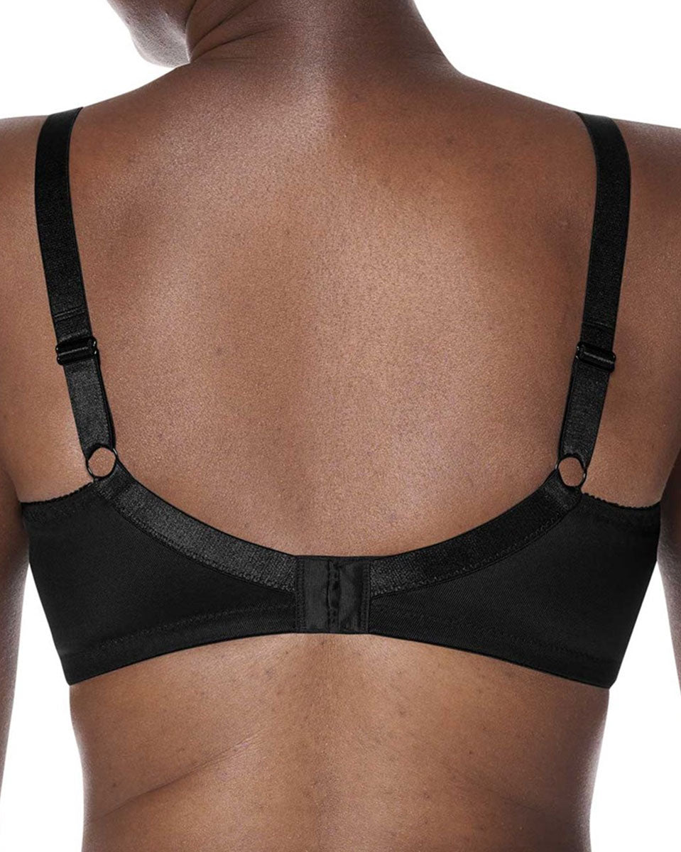 Sujetador sin aros Nancy de Amoena - Negro