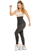 Pantalones de entrenamiento con faja reductora Equilibrium de 2 líneas