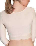 Marena Open Bust Vest - 3/4 Length Sleeves