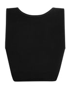 Amoena Lymph Flow Long Wire Free Front Closure Bra - Black