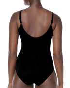 Amoena Manila Full Bodice Swimsuit - Black
