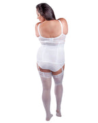 Rago Waist Trainer / Girdle With Garters Firm Shaping Black