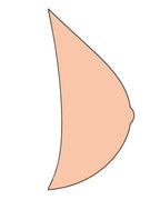 Amoena Essential Light 2S 442 Breast Form - Ivory