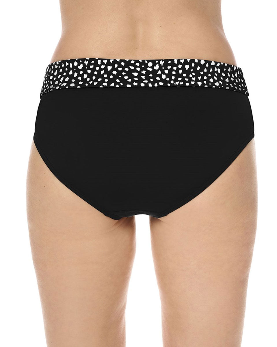 Amoena Manila High Waist Swim Panty - Black
