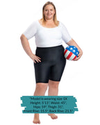 Wear Ease High Waist Compression Shorts - Layer Over Stockings