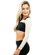 Manga tres cuartos ContourMD con banda elástica – Estilo 55