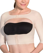 Marena Open Bust Vest - 3/4 Length Sleeves