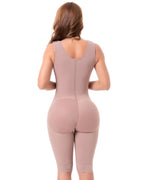 Fajas Sonryse Colombian Shapewear Knee Lenght with Built-in bra & High Back Post Surgery and Postpartum Use