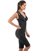 MedicalZ Short Lipo-panty® Hbblxl With Zipper Crotch High Back, Above Knee