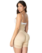Fajas M&D Short Strapless Shapewear 4 Compression Levels