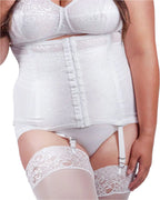 Rago Waist Trainer / Girdle With Garters Firm Shaping Black