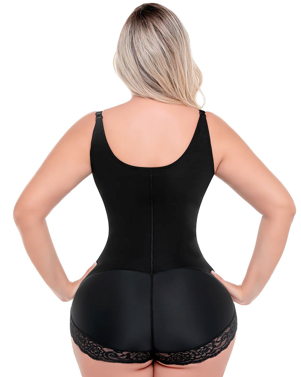 Fajas Sonryse Bodysuit Removable Straps Open Bust