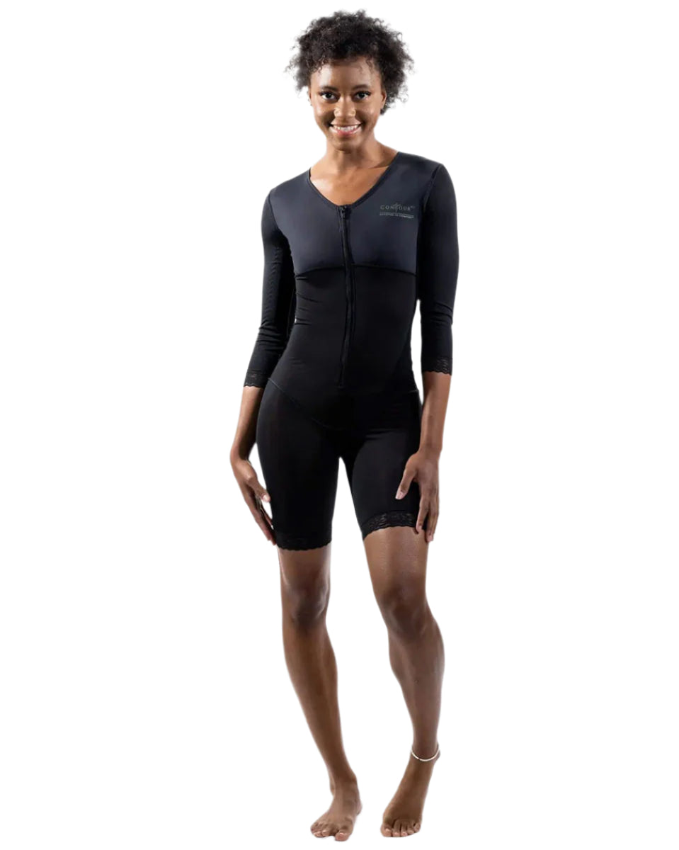 ContourMD Mid Thigh Body Shaper with Sleeves by ContourMD – Style 27S