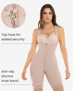 CYSM High Compression Bodysuit With Zip Crotch - 462