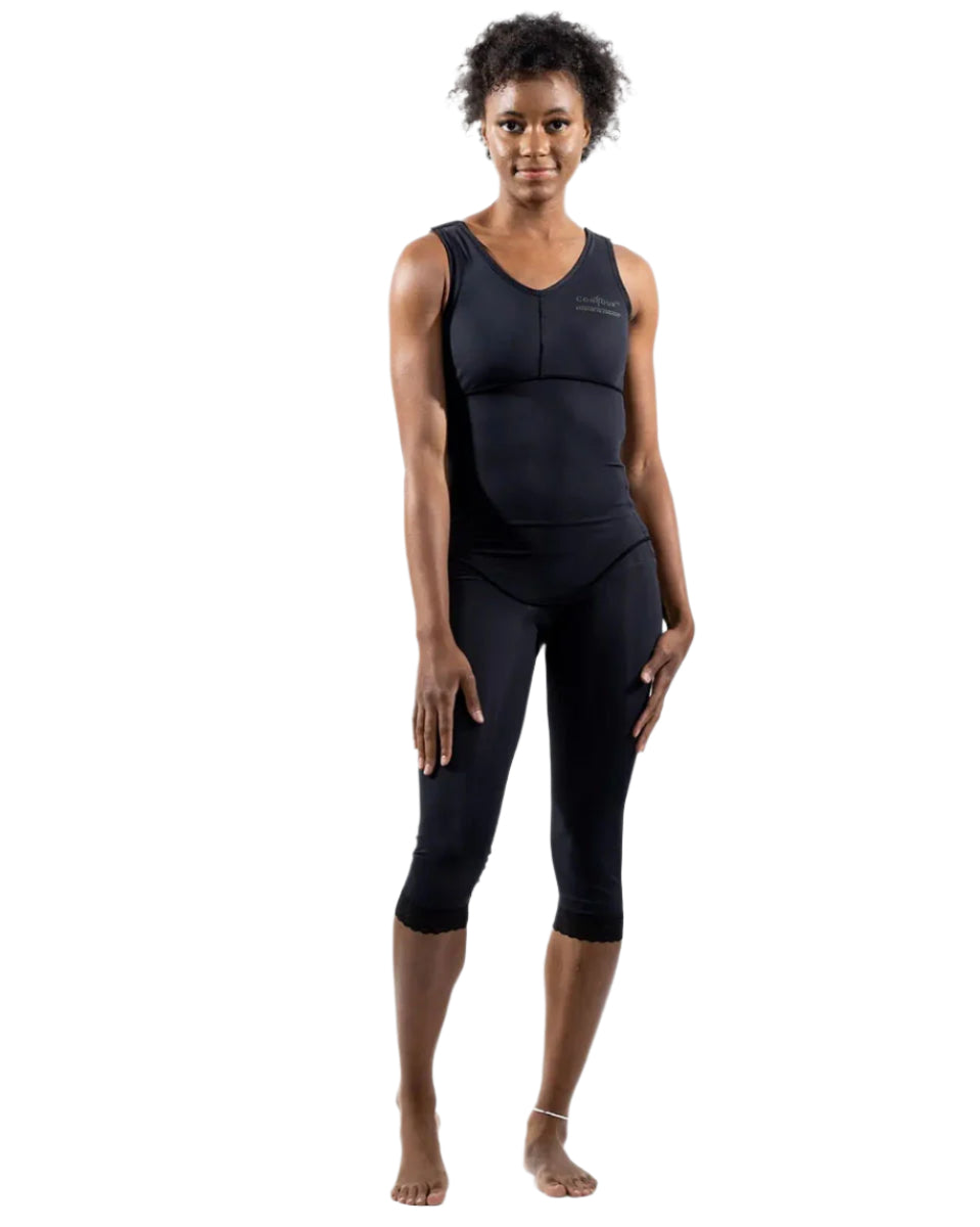 ContourMD Mid Calf Body Shaper Side Zippers by Contour – Style 28Z