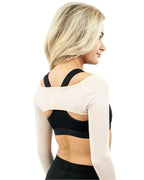 Manga tres cuartos ContourMD con banda elástica – Estilo 55