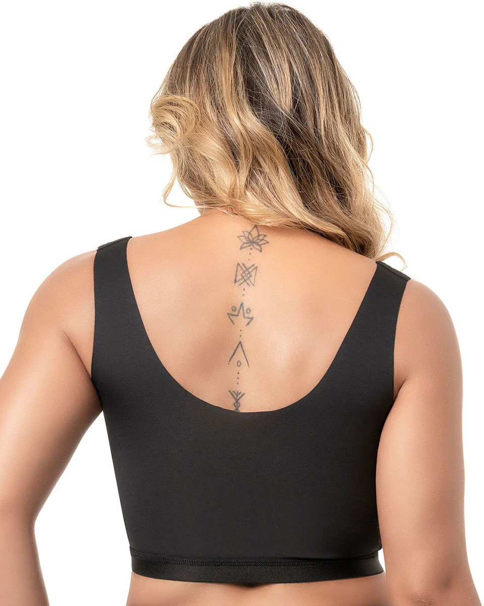 Fajas Sonryse Post Surgery Bra Breast Augmentation Recovery Front Closure