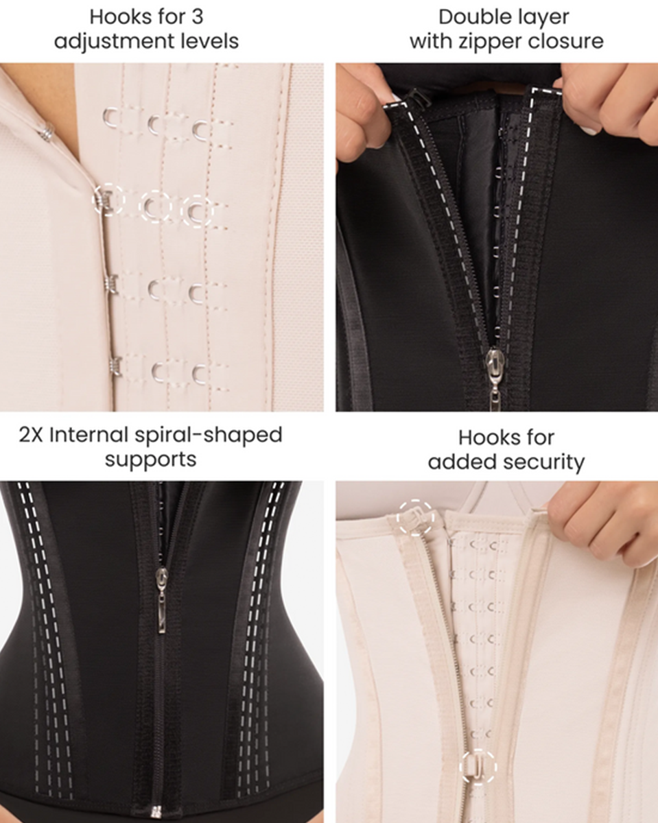 Cysm Vest With V Shape & Zipper - 1328