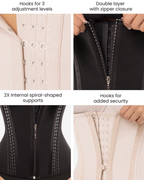 CYSM Vest With V Shape & Zipper - 1328