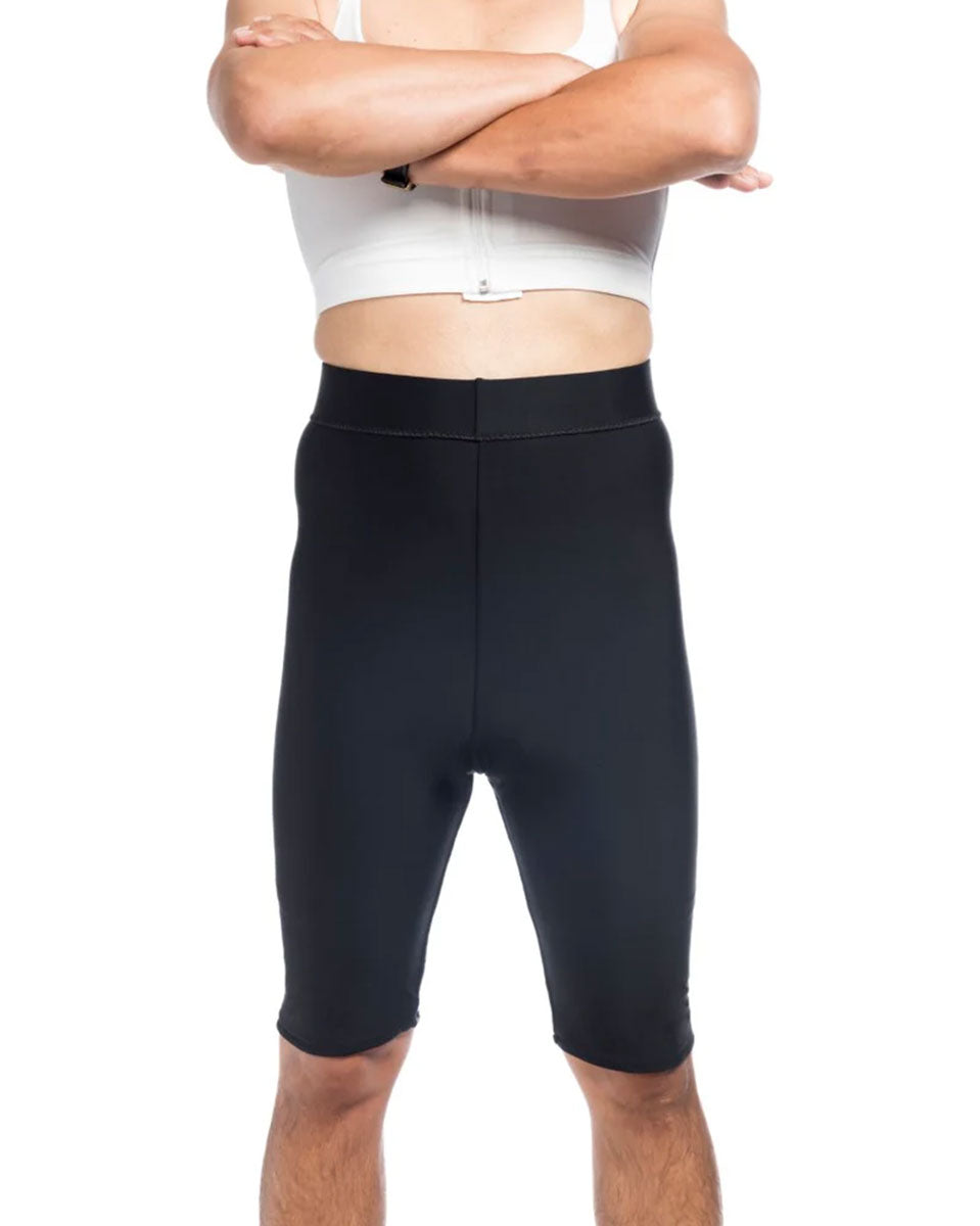 Wear Ease High Waist Compression Shorts - Layer Over Stockings