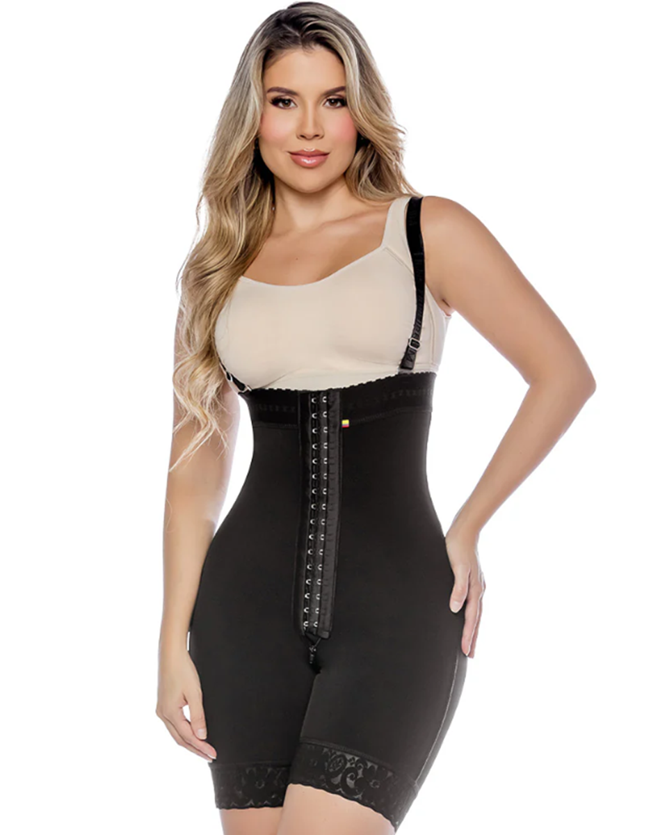 Equilibrium Invisible High Waist Push Up Panty with Zipper - Strapless