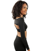 Manga tres cuartos ContourMD con banda elástica – Estilo 55