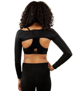 Manga tres cuartos ContourMD con banda elástica – Estilo 55