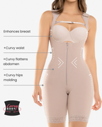 CYSM High Compression Bodysuit With Zip Crotch - 462