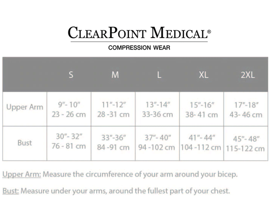 Clearpoint Medical Compression Vest with Sleeves 500