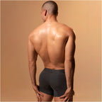 Diane & Geordi Mid-Cut Basic Boxer Briefs for Men 3-Pack Breathable, Supportive & Ultra-Comfortable Cotton Underwear for Men