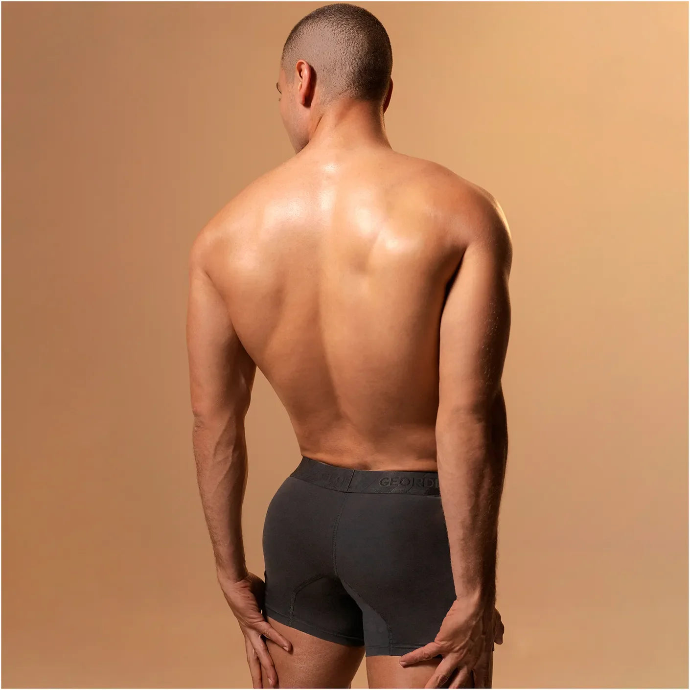 Diane & Geordi Mid-Cut Basic Boxer Briefs for Men 3-Pack Breathable, Supportive & Ultra-Comfortable Cotton Underwear for Men