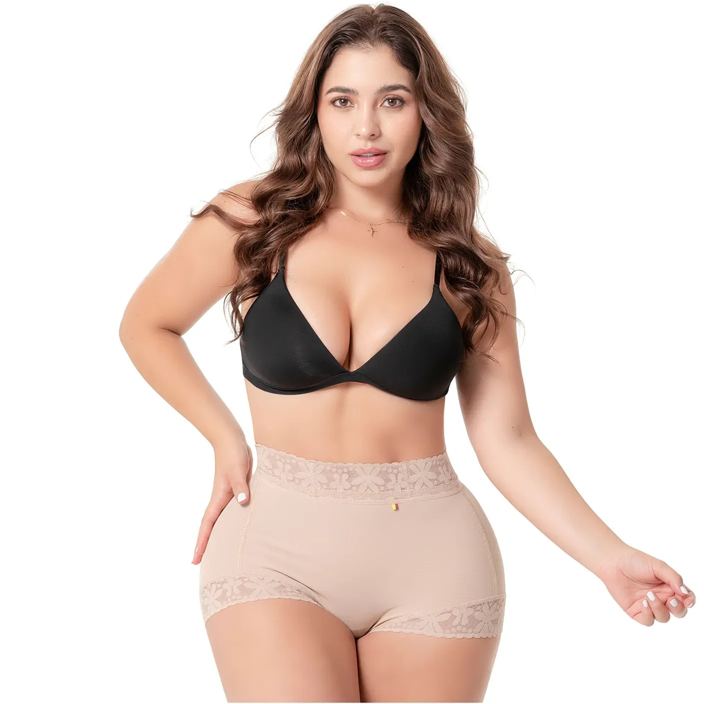 Fajas Salome Colombian Butt Lifter Shorts High-Waisted Faja Shorts for Tummy Control