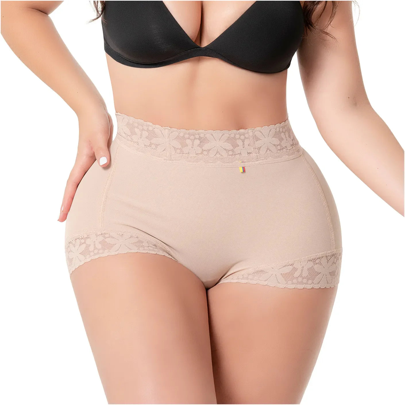 Fajas Salome Colombian Butt Lifter Shorts High-Waisted Faja Shorts for Tummy Control